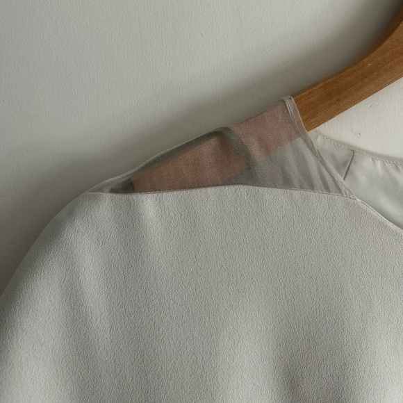 CLUB MONACO Sheer Detail Sheath Dress | Size 8 | - Picture 6 of 7